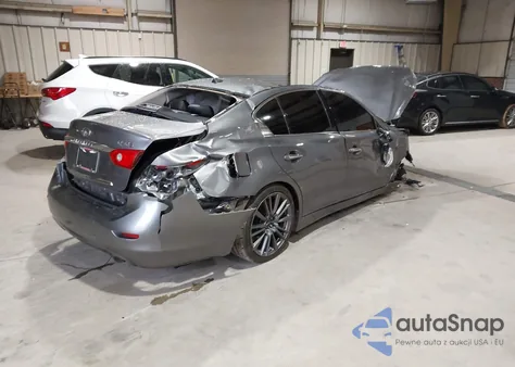 2017 Infiniti Q50 3.0T Red Sport 400 z USA, uszkodzony, nr VIN JN1FV7APXHM851004